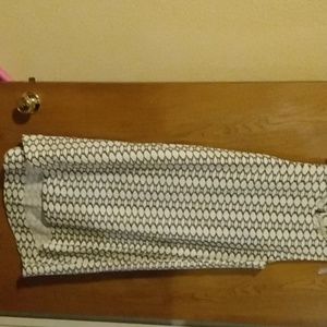 Black and white dress